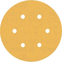 Bosch EXPERT C470 Schleifpapier, 6 Löcher, für Exzenterschleifer, 150mm, K 150, 50-tlg. Nr. 2608901122