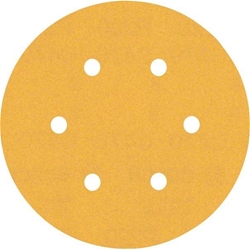 Bosch EXPERT C470 Schleifpapier, 6 Löcher, für Exzenterschleifer, 150mm, K 220, 50-tlg. Nr. 2608901123