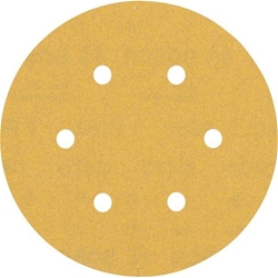 Bosch EXPERT C470 Schleifpapier, 6 Löcher, für Exzenterschleifer, 150mm, K 180, 5-tlg. Nr. 2608900818