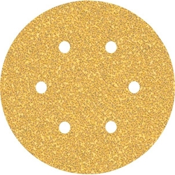 Bosch EXPERT C470 Schleifpapier, 6 Löcher, für Exzenterschleifer, 150mm, K 40, 5-tlg. Nr. 2608900813