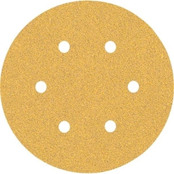 Bosch EXPERT C470 Schleifpapier, 6 Löcher, für Exzenterschleifer, 150mm, K 60, 50-tlg. Nr. 2608900918