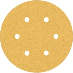 Bosch EXPERT C470 Schleifpapier, 6 Löcher, für Exzenterschleifer, 150mm, K 80, 5-tlg. Nr. 2608900815