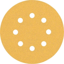 Bosch EXPERT C470 Schleifpapier, 8 Löcher, für Exzenterschleifer, 125mm, K 100, 50-tlg. Nr. 2608900911