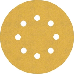 Bosch EXPERT C470 Schleifpapier, 8 Löcher, für Exzenterschleifer, 125mm, K 320, 50-tlg. Nr. 2608900915