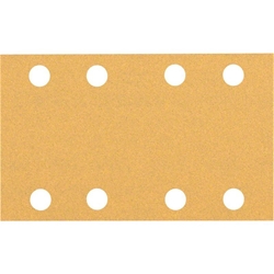 Bosch EXPERT C470 Schleifpapier, 8 Löcher, für Schwingschleifer, 80x133mm, K 100, 10er-Pack Nr. 2608900880