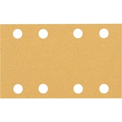 Bosch EXPERT C470 Schleifpapier, 8 Löcher, für Schwingschleifer, 80x133mm, K 80, 10er-Pack Nr. 2608900879