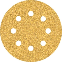 Bosch EXPERT C470 Schleifpapier, 8 Löcher, für Exzenterschleifer, 115mm, K 40, 5-tlg. Nr. 2608900794