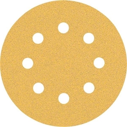 Bosch EXPERT C470 Schleifpapier, 8 Löcher, für Exzenterschleifer, 115mm, K 80, 5-tlg. Nr. 2608900796