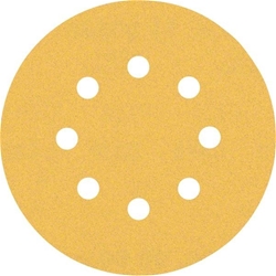 Bosch EXPERT C470 Schleifpapier, 8 Löcher, für Exzenterschleifer, 125mm, K 120, 5-tlg. Nr. 2608900807