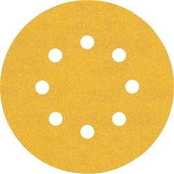 Bosch EXPERT C470 Schleifpapier, 8 Löcher, für Exzenterschleifer, 125mm, K 240, 5-tlg. Nr. 2608900809