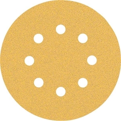Bosch EXPERT C470 Schleifpapier, 8 Löcher, für Exzenterschleifer, 125mm, K 80, 5-tlg. Nr. 2608900805