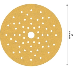 Bosch EXPERT C470 Schleifpapier, Mehrloch, für Exzenterschleifer, 150mm, K 180, 5-tlg. Nr. 2608901107
