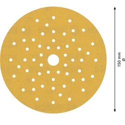 Bosch EXPERT C470 Schleifpapier, Mehrloch, für Exzenterschleifer, 150mm, K 320, 5-tlg. Nr. 2608901109