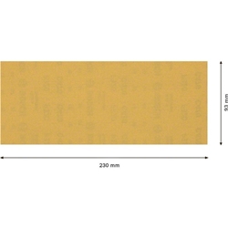 Bosch EXPERT C470 Schleifpapier, ohne Löcher, für Schwingschleifer, 93x230mm, K 320, 10 Stück Nr. 2608900867