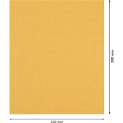 Bosch EXPERT C470 Schleifpapier, zum Handschleifen, 230x280mm, K 100 Nr. 2608900960