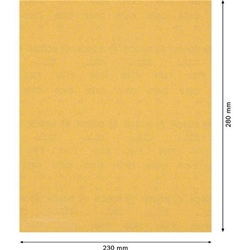 Bosch EXPERT C470 Schleifpapier, zum Handschleifen, 230x280mm, K 180 Nr. 2608900963