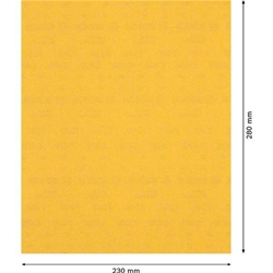Bosch EXPERT C470 Schleifpapier, zum Handschleifen, 230x280mm, K 240 Nr. 2608900965