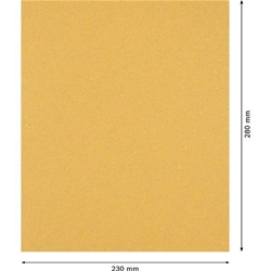 Bosch EXPERT C470 Schleifpapier, zum Handschleifen, 230x280mm, K 80 Nr. 2608900959