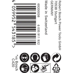 Bosch EXPERT C470 Schleifpapierrolle, zum Handschleifen, 115mmx50 m, K 100 Nr. 2608900980