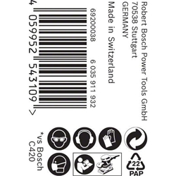 Bosch EXPERT C470 Schleifpapierrolle, zum Handschleifen, 93mmx50 m, K 120 Nr. 2608900972