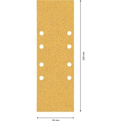 Bosch EXPERT C470 Schleifpapier-Set für Schwingschleifer, 93x230mm, 10-tlg. Nr. 2608901112