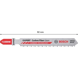 Bosch EXPERT Carbon Fiber Clean T 108 BHM Stichsägeblatt, 3 Stück, für Stichsägen Nr. 2608900565