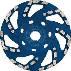 Bosch EXPERT Concrete Diamanttopfscheibe, 150x22,23x4,5mm, für Betonschleifer Nr. 2608901478