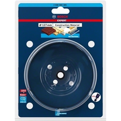 Bosch EXPERT Construction Material Lochsäge, 127x60mm, für Dreh- und Schlagbohrer Nr. 2608900485