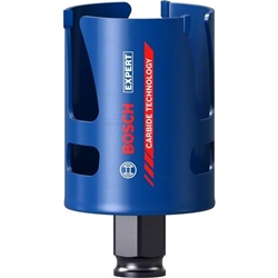 Bosch EXPERT Construction Material Lochsäge, 54x60mm, für Dreh- und Schlagbohrer Nr. 2608900464