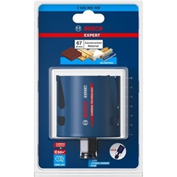 Bosch EXPERT Construction Material Lochsäge, 67x60mm, für Dreh- und Schlagbohrer Nr. 2608900469