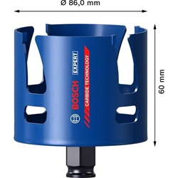 Bosch EXPERT Construction Material Lochsäge, 86x60mm, für Dreh- und Schlagbohrer Nr. 2608900477