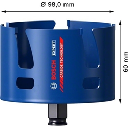 Bosch EXPERT Construction Material Lochsäge, 98x60mm, für Dreh- und Schlagbohrer Nr. 2608900479