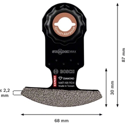 Bosch EXPERT Corner Blade MATI 68 RD4 Blatt für Multifunktionswerkzeuge, 68x30mm Nr. 2608900036