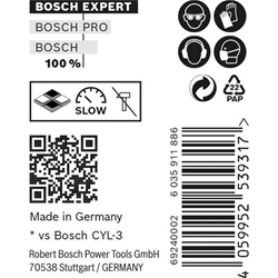 Bosch EXPERT CYL-9 MultiConstruction Bohrer, 5x50x85mm, d 5mm, 10er-Pack Nr. 2608900638