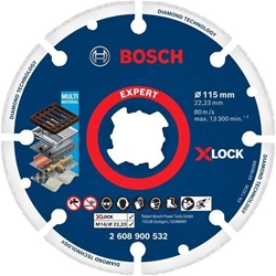 Bosch EXPERT Diamond Metal Wheel X-LOCK Trennscheibe, 115x22,23mm, 1er-Pack Nr. 2608900532