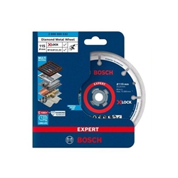 Bosch EXPERT Diamond Metal Wheel X-LOCK Trennscheibe, 115x22,23mm, 1er-Pack Nr. 2608900532