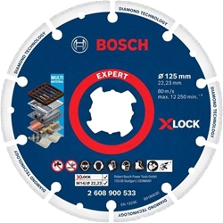 Bosch EXPERT Diamond Metal Wheel X-LOCK Trennscheibe, 125x22,23mm, 1er-Pack Nr. 2608900533