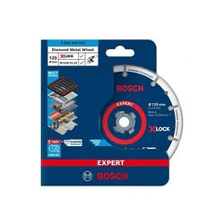 Bosch EXPERT Diamond Metal Wheel X-LOCK Trennscheibe, 125x22,23mm, 1er-Pack Nr. 2608900533