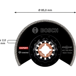 Bosch EXPERT Grout Segment Blade ACZ 85 RD4 Blatt für Multifunktionswerkzeuge, 85mm Nr. 2608900034
