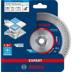 Bosch EXPERT HardCeramic X-LOCK Diamanttrennscheiben, 125x22,23x1,4x10mm, 1er-Pack Nr. 2608900658