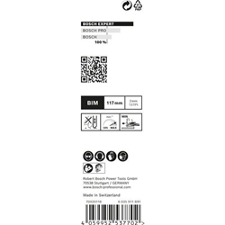 Bosch EXPERT Hardwood 2-side clean T 308 BF Stichsägeblatt, 100 Stück Nr. 2608900546