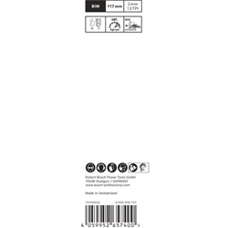 Bosch EXPERT Hardwood 2-side clean T 308 BF Stichsägeblatt, 2 Stück Nr. 2608901713