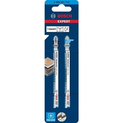 Bosch EXPERT Hardwood 2-side clean T 308 BFP Stichsägeblatt, 2 Stück Nr. 2608901714