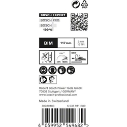 Bosch EXPERT Hardwood 2-side clean T 308 BFP Stichsägeblatt, 25 Stück Nr. 2608901181