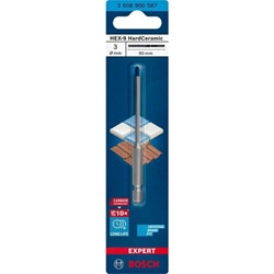 Bosch EXPERT HEX-9 HardCeramic Bohrer, 3x90mm, für Dreh- und Schlagbohrer Nr. 2608900587