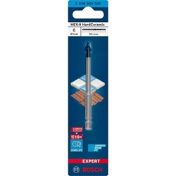 Bosch EXPERT HEX-9 HardCeramic Bohrer, 6x90mm, für Dreh- und Schlagbohrer Nr. 2608900590