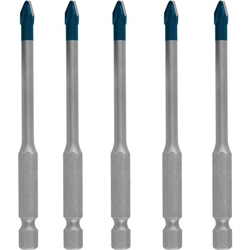 Bosch EXPERT HEX-9 HardCeramic Dachziegel-Bohrer-Set, 5mm, 5-tlg. Nr. 2608900598