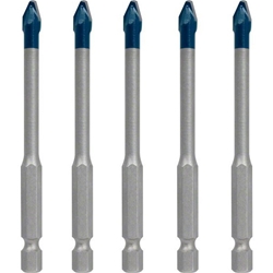Bosch EXPERT HEX-9 HardCeramic Dachziegel-Bohrer-Set, 6mm, 5-tlg. Nr. 2608900599