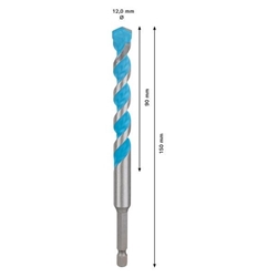 Bosch EXPERT HEX-9 MultiConstruction Bohrer, 12x90x150mm Nr. 2608900583