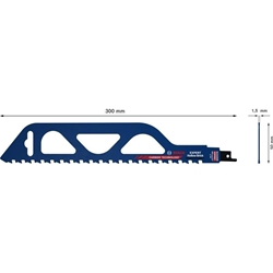 Bosch EXPERT Hollow Brick S 1243 HM Säbelsägeblatt, 1 Stück, für Säbelsägen Nr. 2608900417